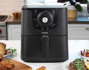 There is a black air fryer. You can use this one to make your roasted chicken smokeless. It has great functions that you can take advantage. 