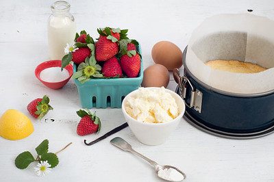 Preparing air fryer cheesecake bites.
