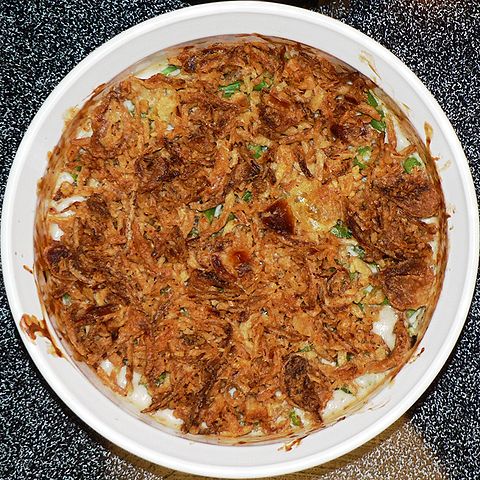 air-fried green bean casseroles