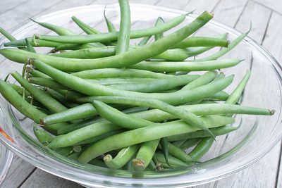 String bean casserole. Ingredient for the green bean casserole using air cooker.
