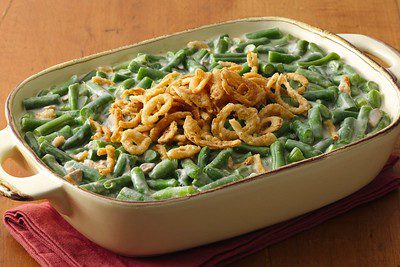 Green bean casserole in air fryers