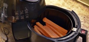 cooking your favorite air fryer carrot fries
