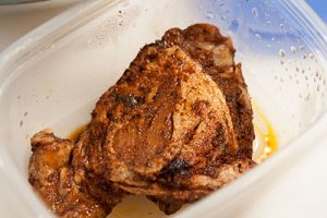 Air fried jerk chicken