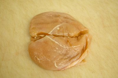 Crunchy chicken breasts can be cooked in an air fryer.