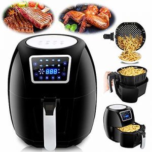 An air fryer with roaster allows you to cook more dishes than a regular unit does.