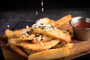 mouthwatering French fries