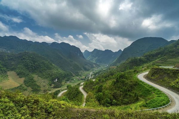 A picture of hills with different terrains. You can see that there are steep roads which might be dangerous so you have to choose a scooter that are designed specifically for off-roads.