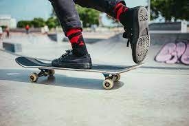 For an agile body, skateboard in skateparks.