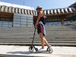 a student is trying to roam around the city 