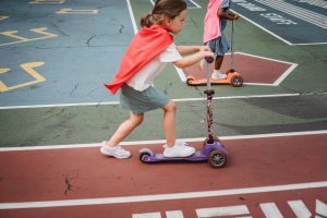 Easy scooter stunt for your child.