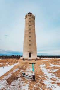 When choosing an electric kick scooter for coast rides, it's important to consider the terrain.