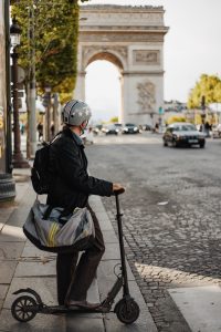 Wearing a safety helmet is essential.