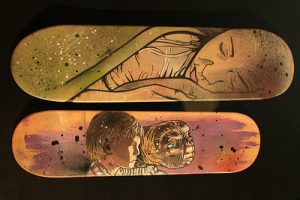  Skateboard deck 