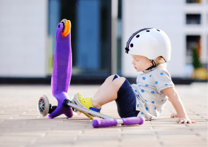 Scooter safety for a long ride. Kids should be taught how to use the scooter in a safe way. Scooter rules are important.