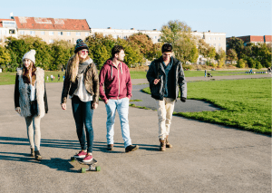 Skateboarding is for every individual. 