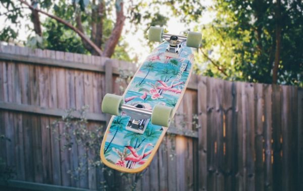 customized skateboard