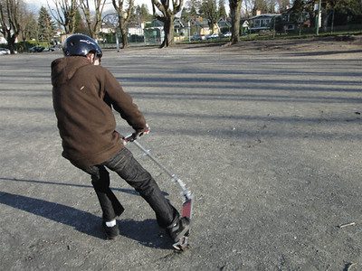 basic moves of scootering
