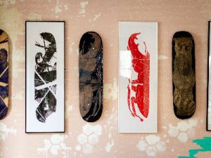 It is easy to think of painting the decks of skateboard. You can check different skateboard deck designs and colors.
