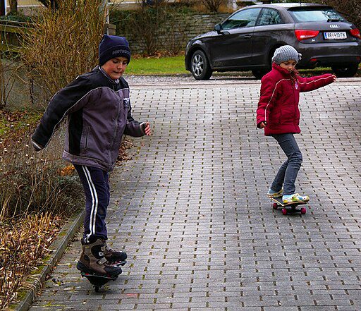 riding skateboards builds relationships among friends and family members. skateboards are a great bonding experience.
