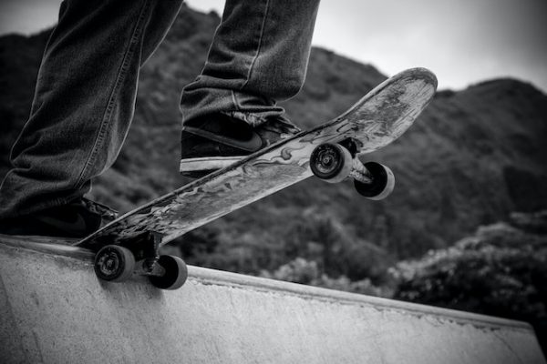 Skateboarding with rollerskate wheels attached began and has evolved into a global phenomenon.