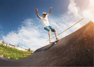 Railings and paddings are essential when making a vert board ramp.