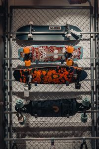 Choose a skateboard.