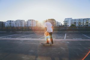 Skateboard Lessons: Skateboard lessons are interesting. 