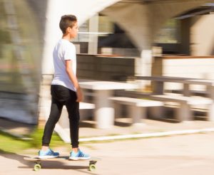 An electric skateboard for those beginners 