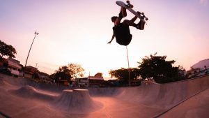 Quality Skating: There are lots of popular skateboarding competitions. A skateboarding experts competition .