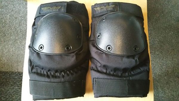 Wearing knee pads for your protection