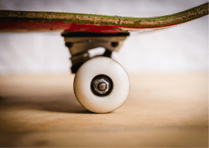 Maintaining the wheels of skateboards is also important