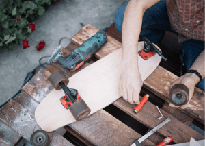Skateboards right parts and maintenance