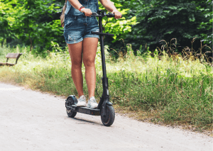 dirt scooter for rough terrain