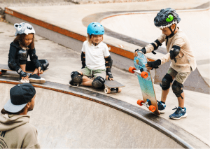 skateboarder kiddos
