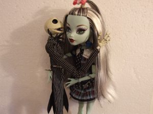 Monster High Frankie Stein Doll. Not a monster, really! But it's fun to play!