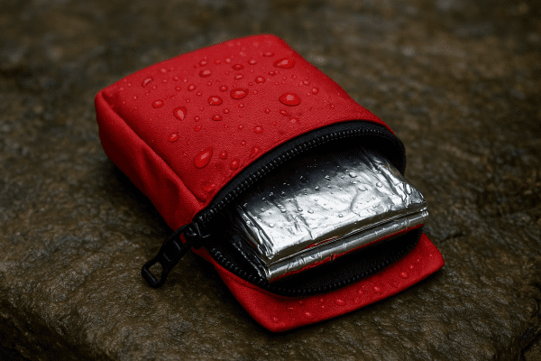 Compartmentalized Mini First Aid Bag